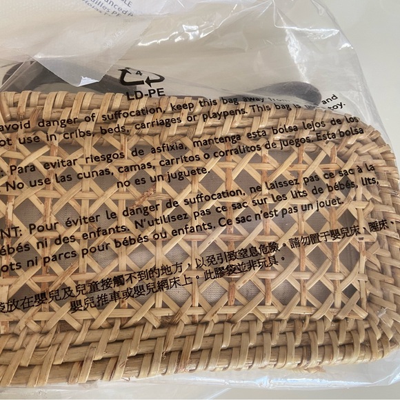 J crew rattan bag NWT - Picture 3 of 6